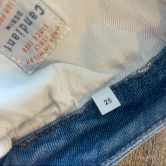 Closed Baker Skinny Light Wash Denim Jeans Sz 25 - Picture 9 of 11
